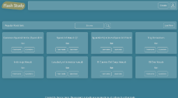 Flash Study homepage